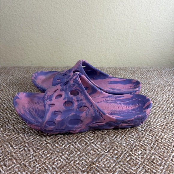 Merrell Hydro Slide Sport Sandals Womens 8 Mens 6.5 Slip On Casual Beach Comfy - Picture 4 of 8